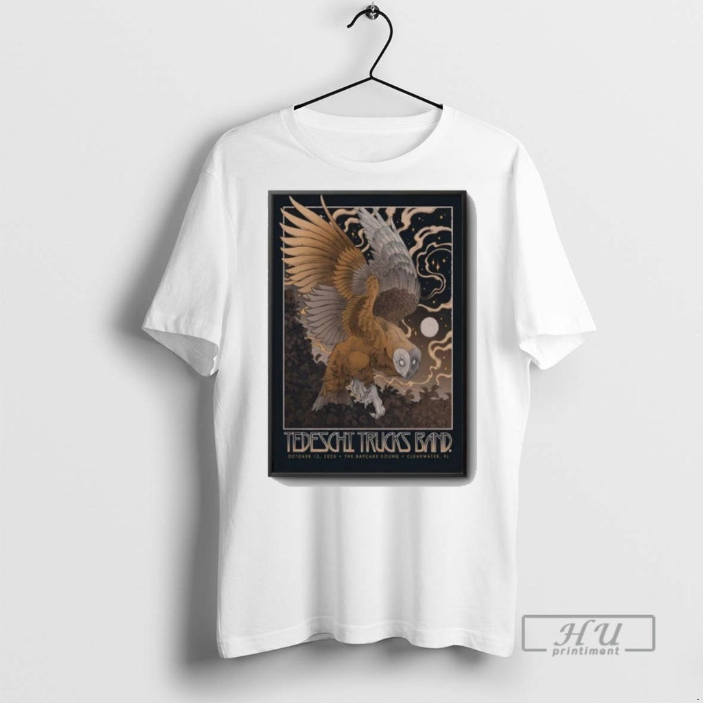 Limited Edition Tedeschi Trucks Band Oct 12 2025 Clearwater Fl Graphic Tee Shirt Sweatshirt Hoodies