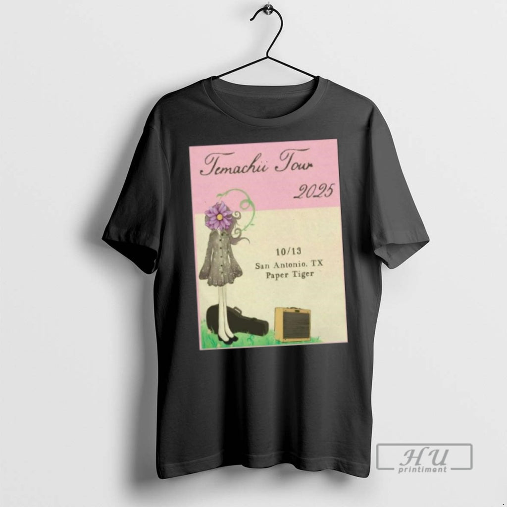 Limited Edition Temachii October 13 2025 San Antonio Tx Long Sleve Graphic Tee Shirt