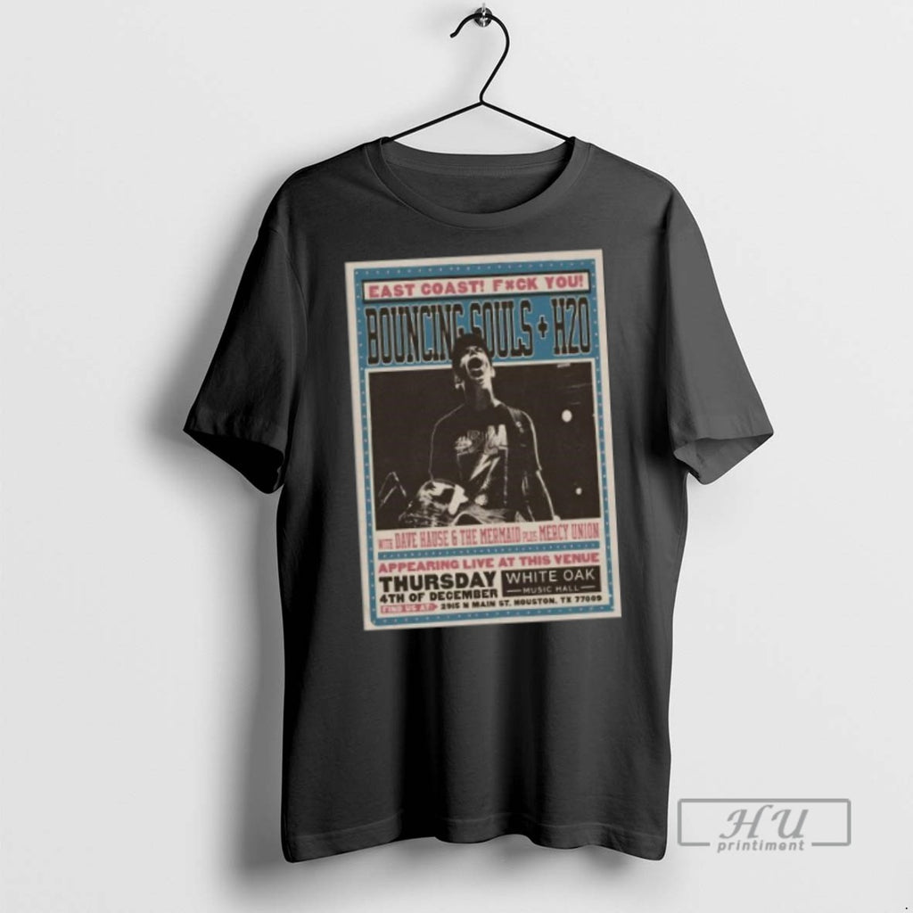 Limited Edition The Bouncing Souls White Oak Music Hall In Houston Tx Decmber 4 2025