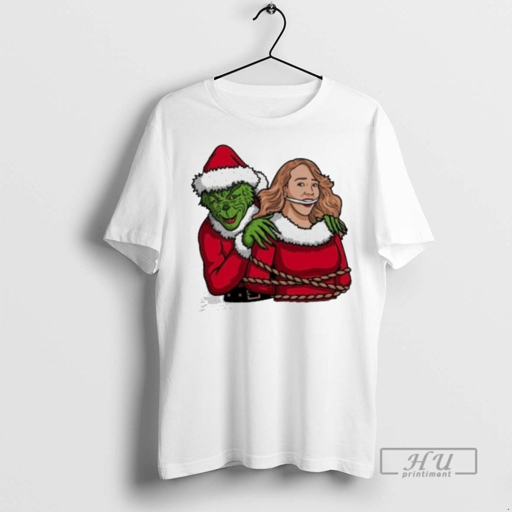 Limited Edition The Grinch All I Want Is Silence Christmas 2025 Graphic Tee Shirt