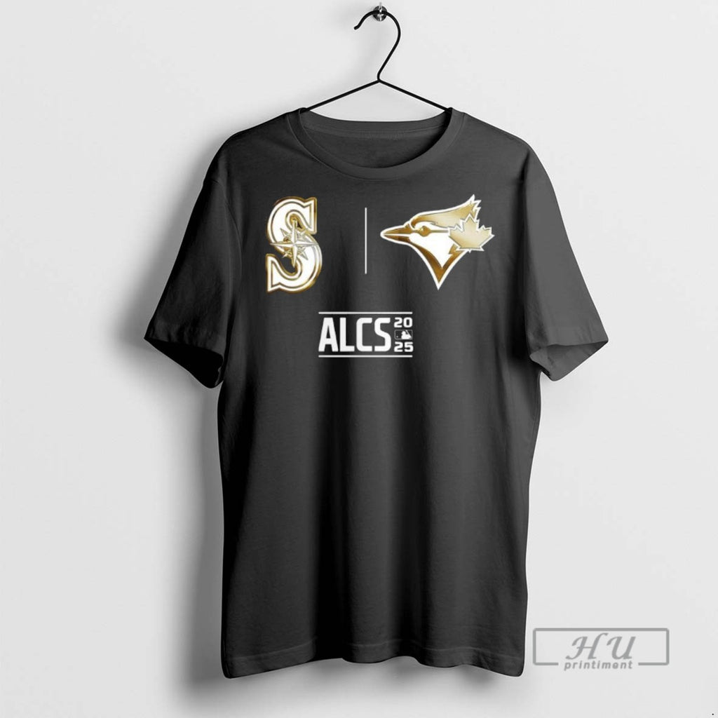 Limited Edition Toronto Blue Jays Vs Seattle Mariners 2025 Alcs Game Logo Graphic