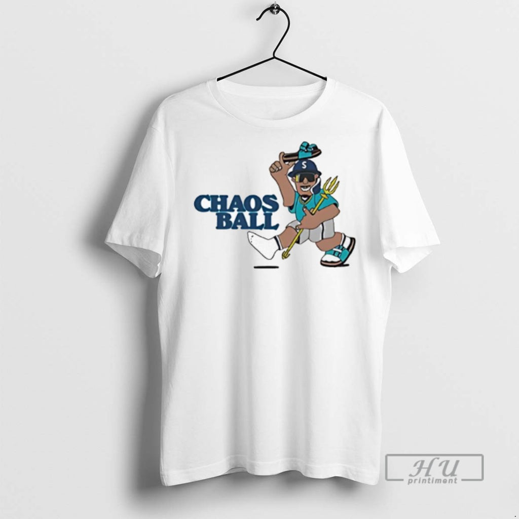 Limited Edition Trillblazin Chaos Ball Seattle Mariners Graphic Tee Shirt Sweatshirt Hoodies