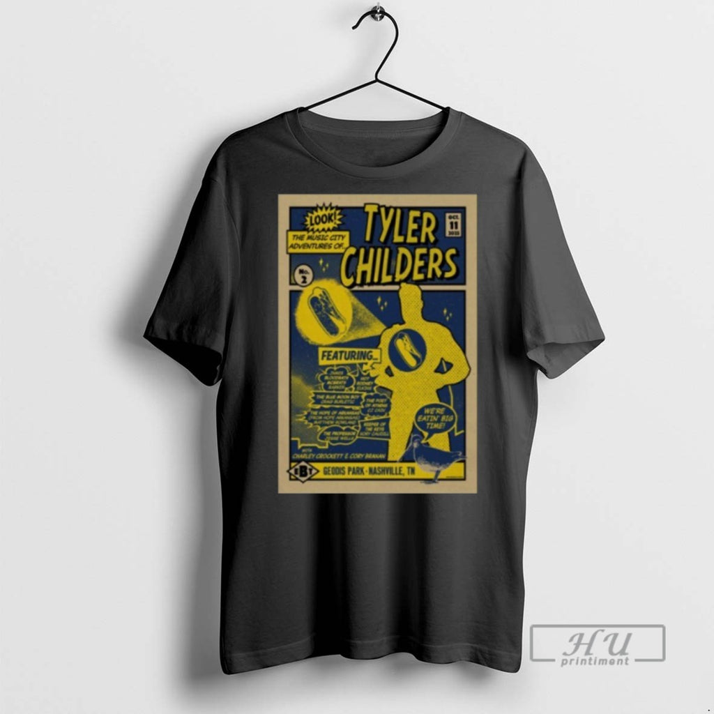Limited Edition Tyler Childers Oct 11 2025 Geodis Park Graphic Tee Shirt Sweatshirt Hoodies
