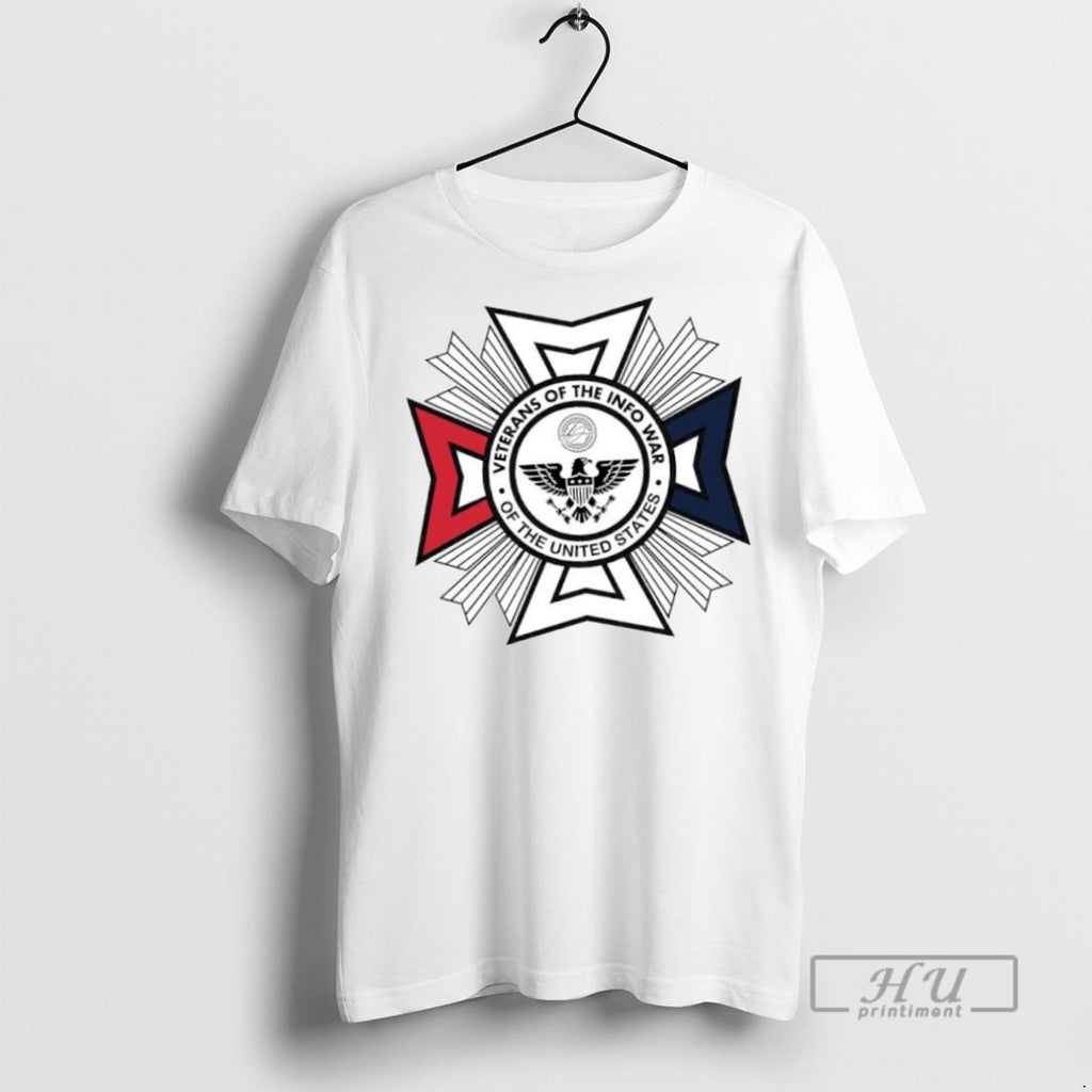 Limited Edition Us Veteran Of The Infowar Ornaments Graphic Tee Shirt Sweatshirt Hoodies