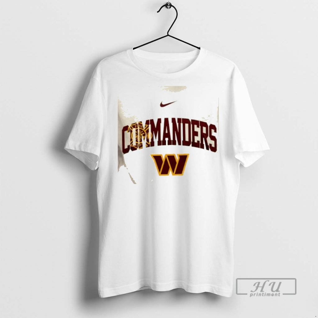 Limited Edition Washington Commanders Football Fire Dept First In Last Out 2 Sided Graphic Tee
