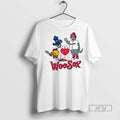 Limited Edition Worcester Red Sox Toddler White Central Masscots Graphic Tee Shirt Sweatshirt Hoodies
