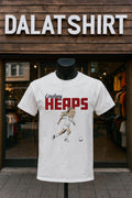 Lindsey Heaps Number 10 Soccer Player Caricature shirt