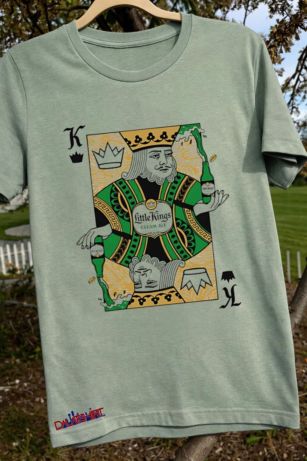 Little Kings Cream Ale King Playing Card Bottle shirt