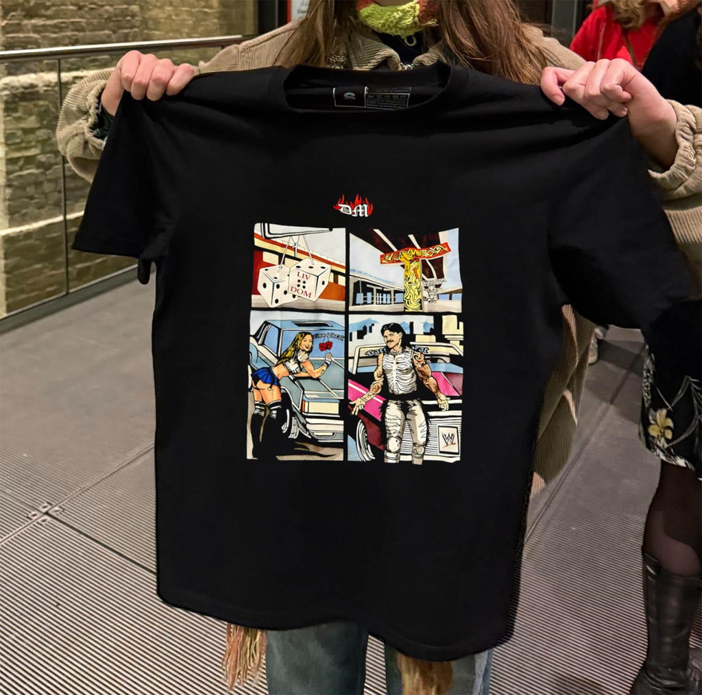 Liv Dom Latino Cheat Heat Lowrider Comic Art shirt