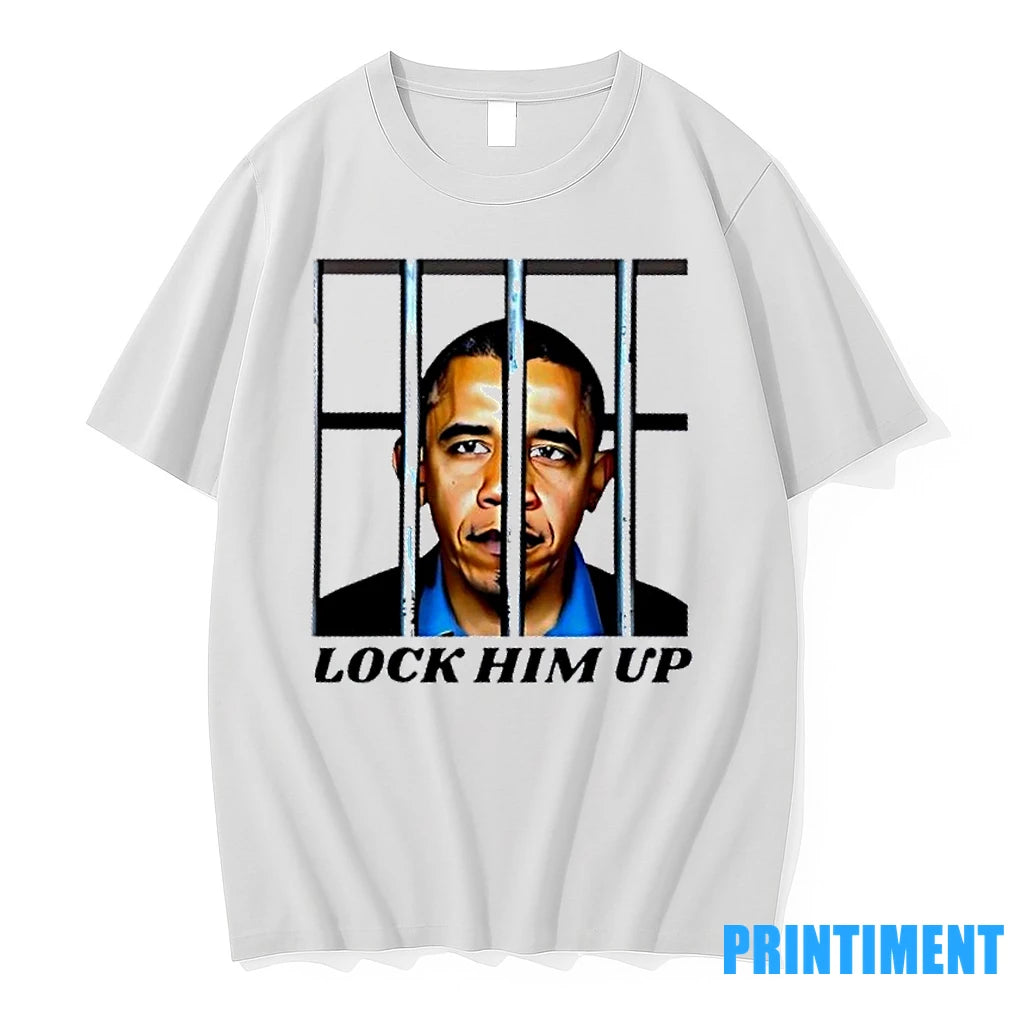 Lock Him Up Anti Obama Tshirts Sweater