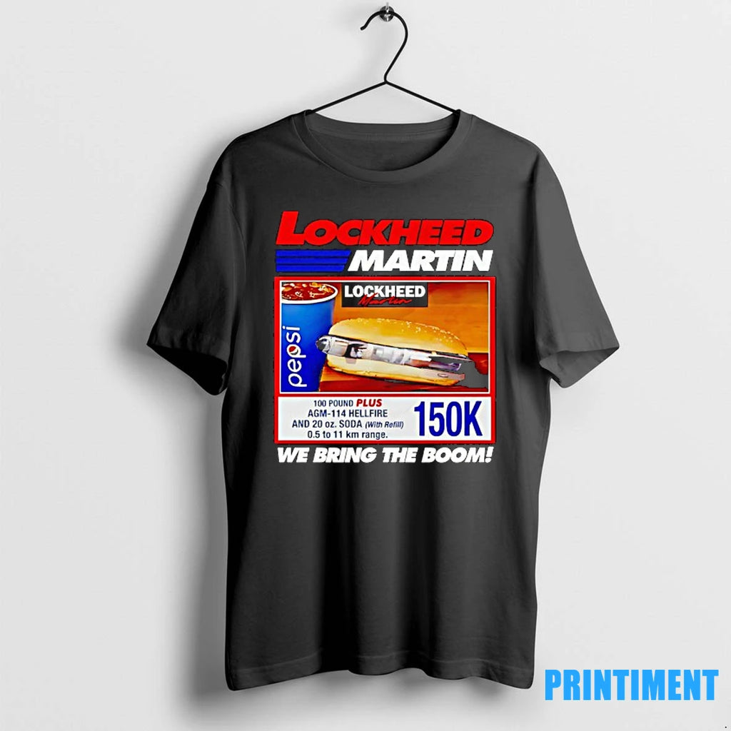 Lockheed Martin We Bring The Boom Tshirts Sweater