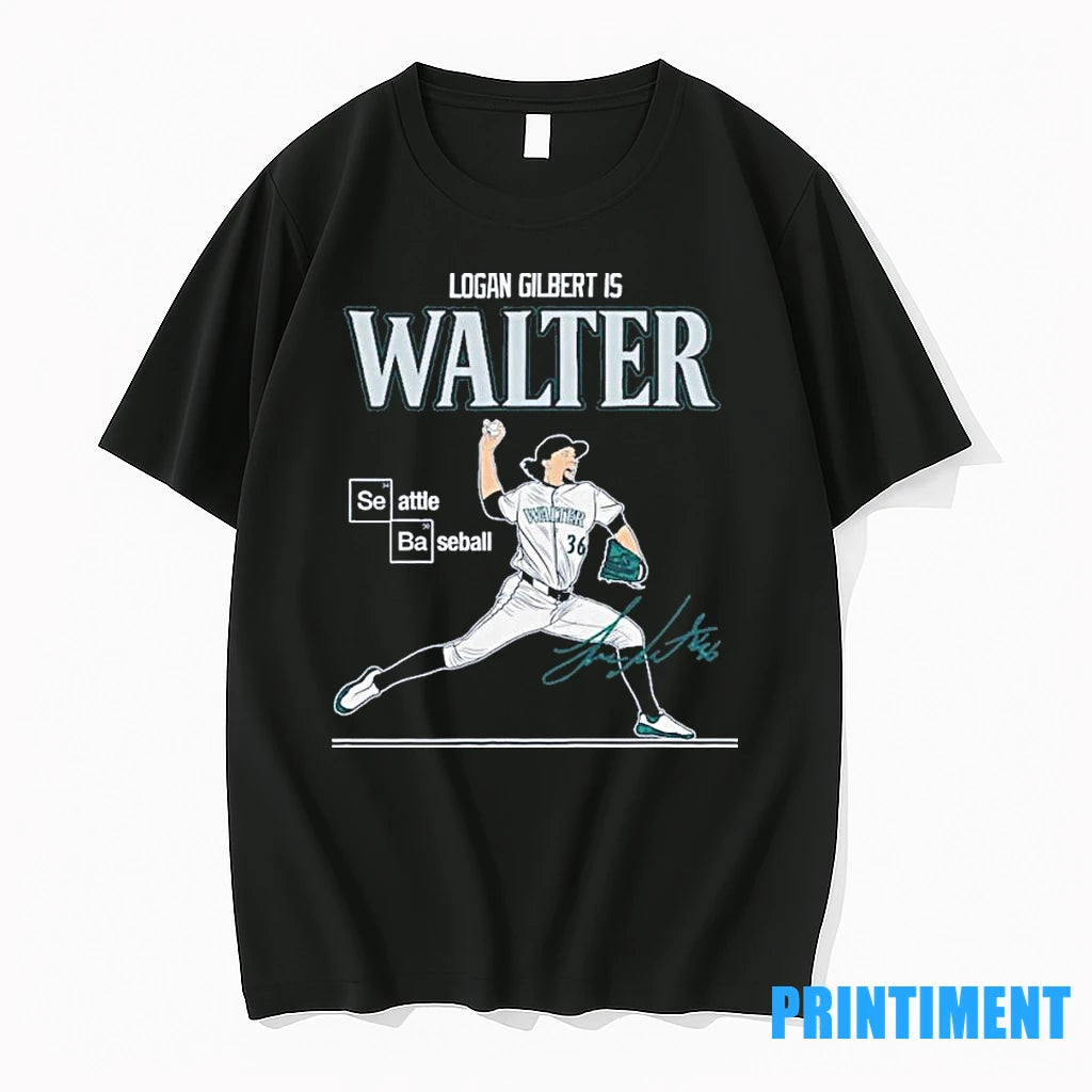 Logan Gilbert Is Walter Seattle Baseball Tshirts Sweater