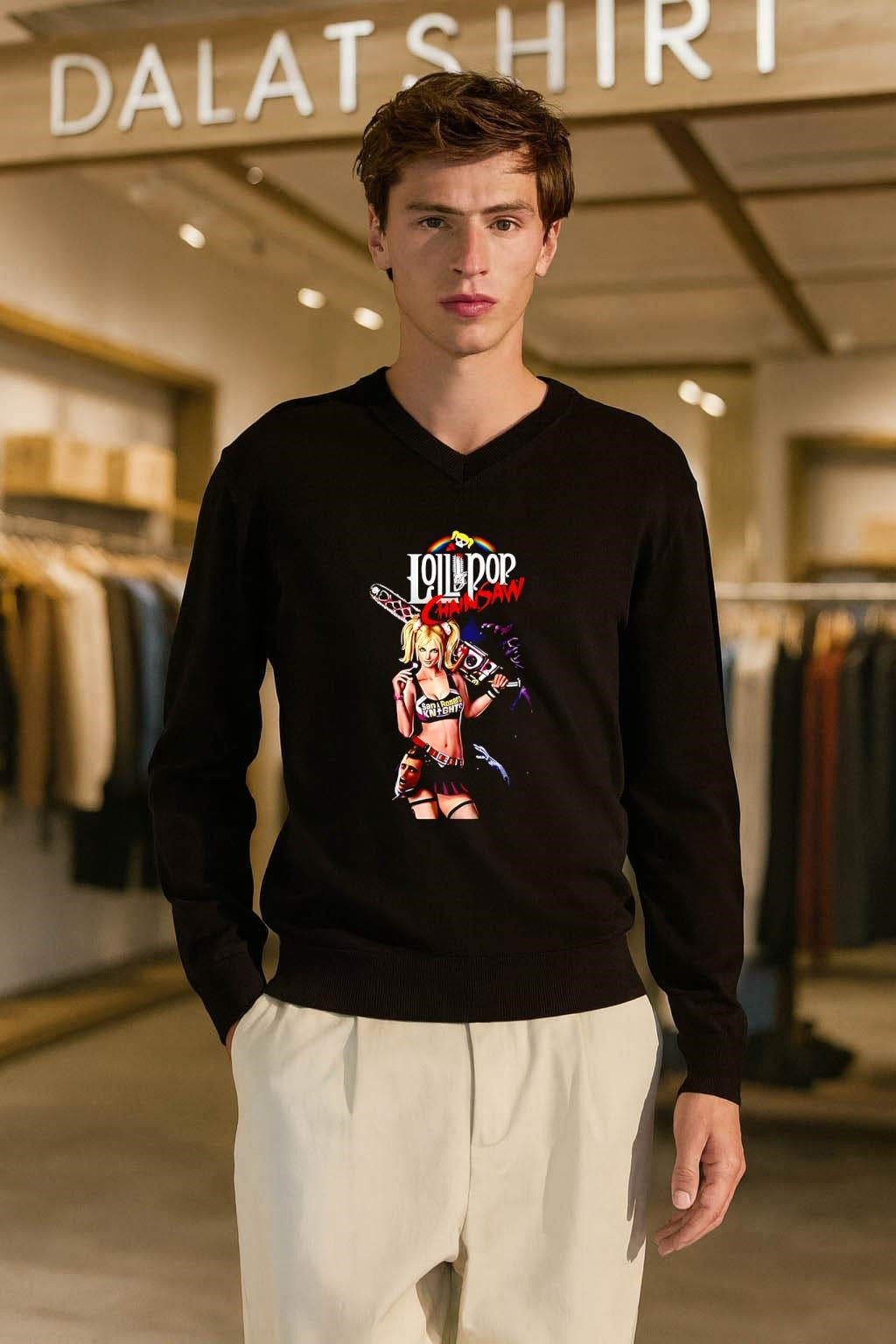 Lollipop Chainsaw Anime Video Game shirt