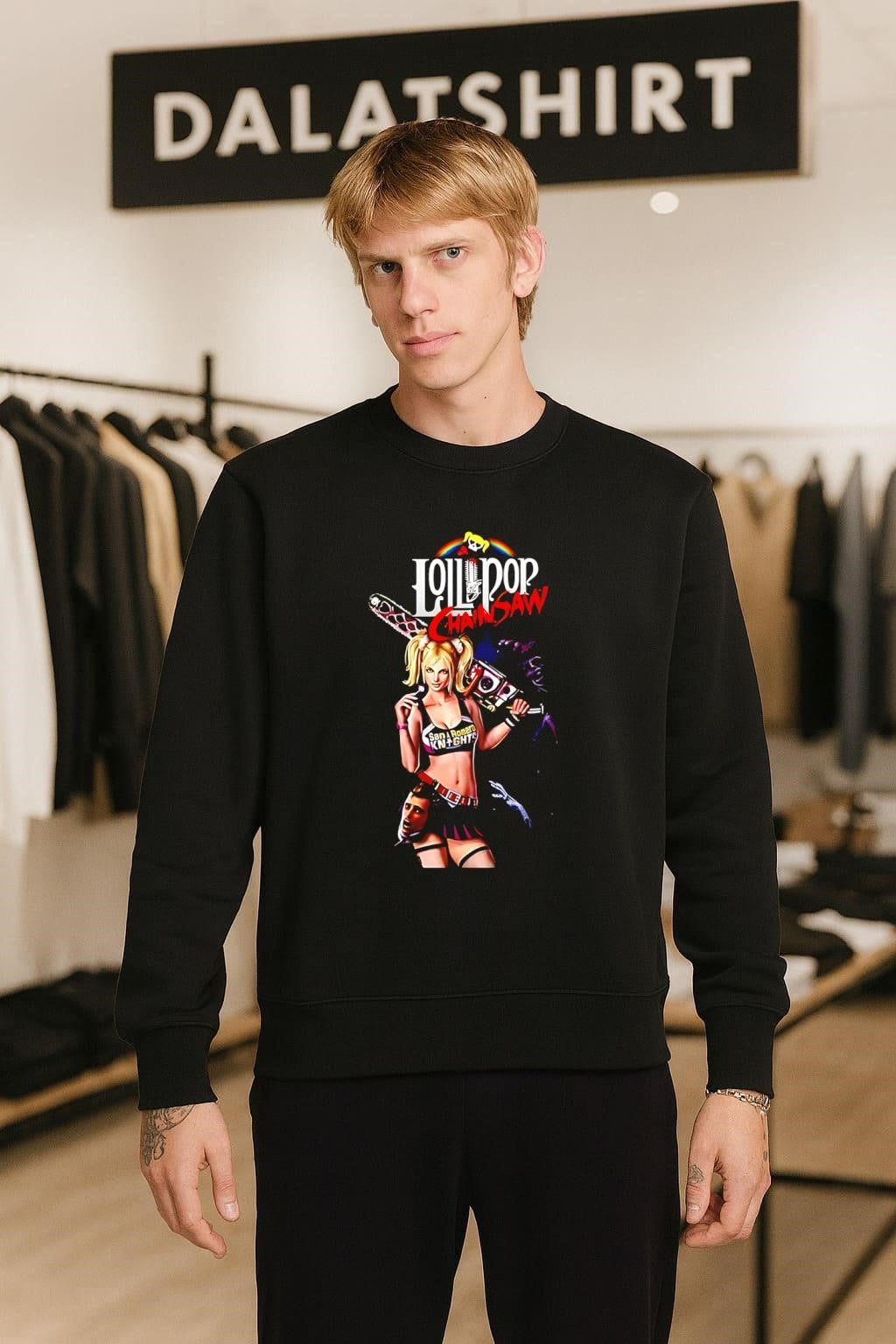 Lollipop Chainsaw Anime Video Game shirt