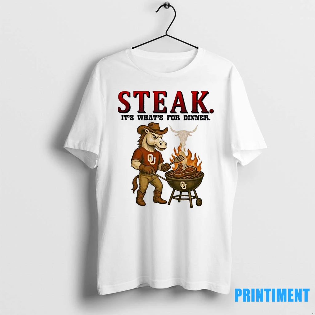 Longhorn Steak Oklahoma Sooners Red River Rivalry Tshirts Sweater