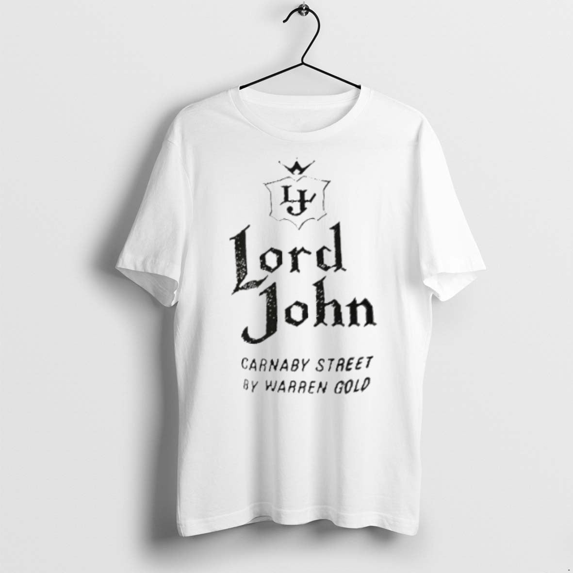 Lord John Carnaby Street By Warren Gold T Shirts