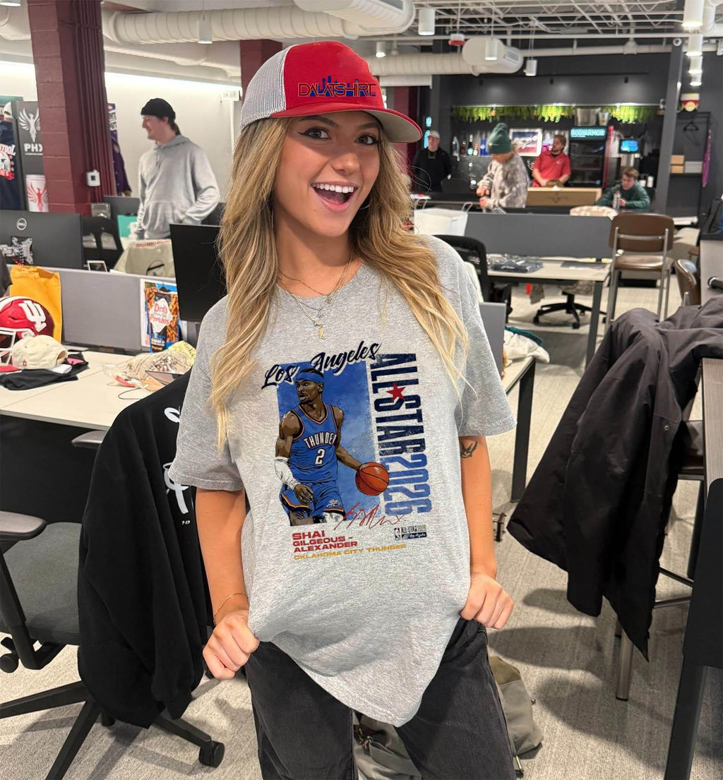 Los Angeles All Star 2026 Shai Gilgeous Alexander Oklahoma City Thunder shirt