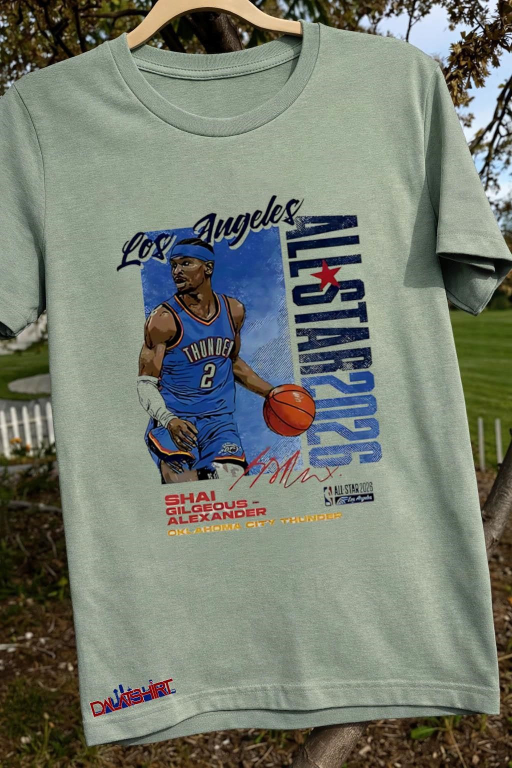 Los Angeles All Star 2026 Shai Gilgeous Alexander Oklahoma City Thunder shirt
