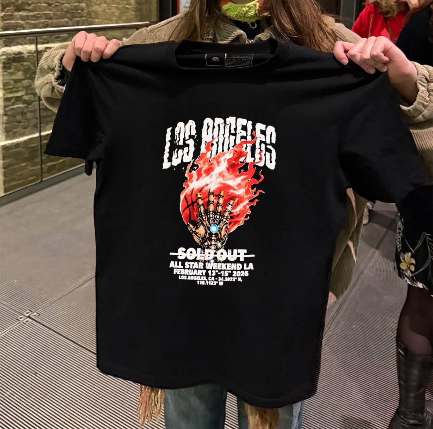 Los Angeles All Star Weekend 2026 Infinity Gauntlet Basketball shirt