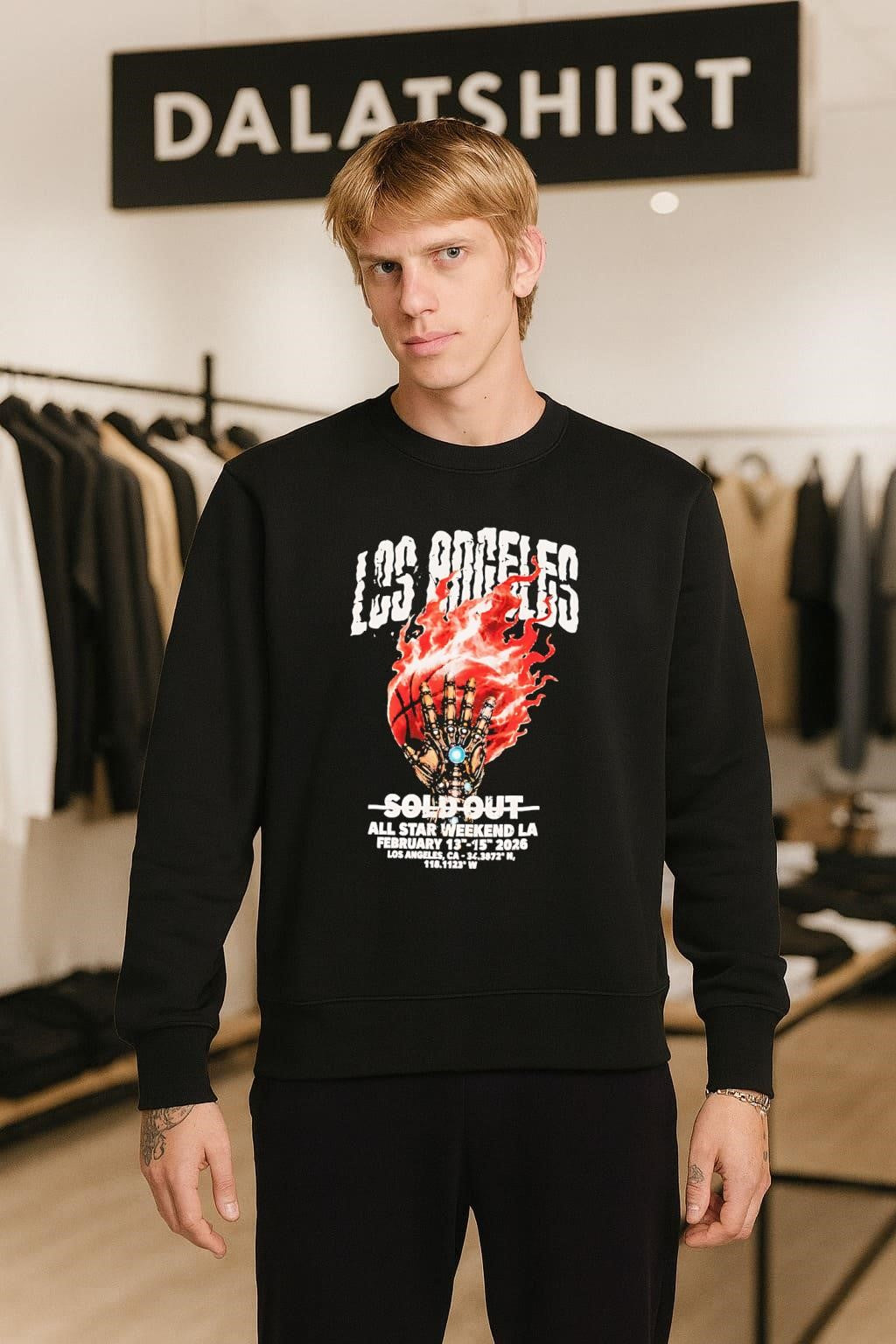 Los Angeles All Star Weekend 2026 Infinity Gauntlet Basketball shirt