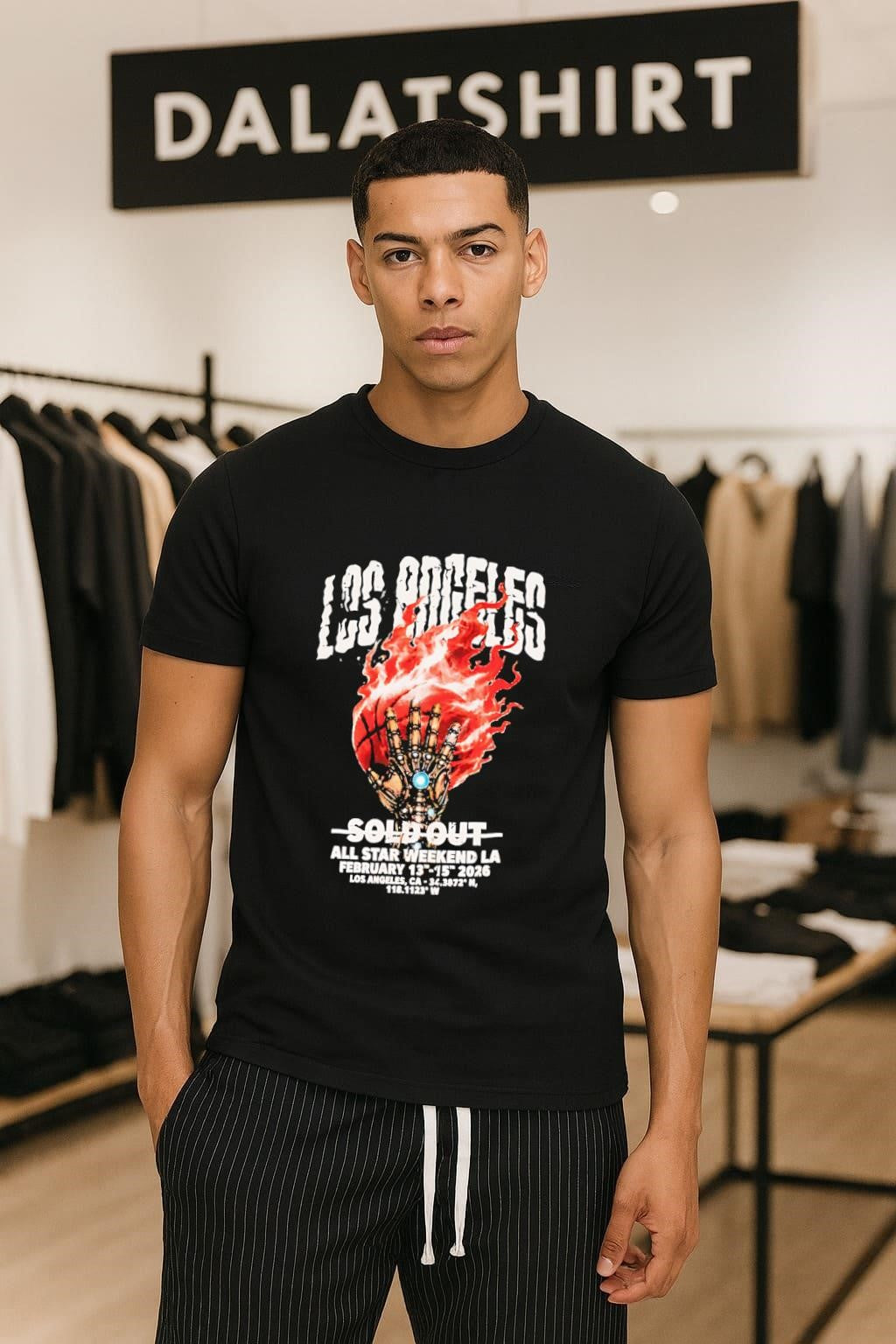Los Angeles All Star Weekend 2026 Infinity Gauntlet Basketball shirt