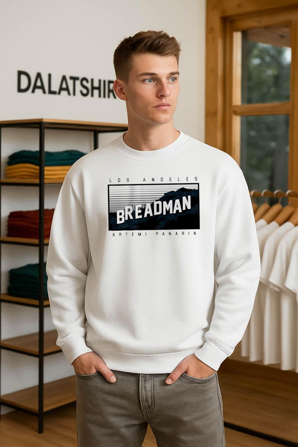 Los Angeles Artemi Panarin Breadman Hollywood Sign Parody Hockey shirt