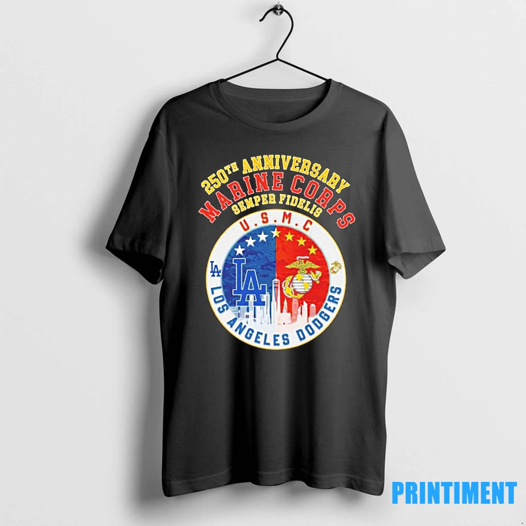 Los Angeles Dodgers 250th Anniversary Marine Corps Semper Fidelis Tshirts Sweater