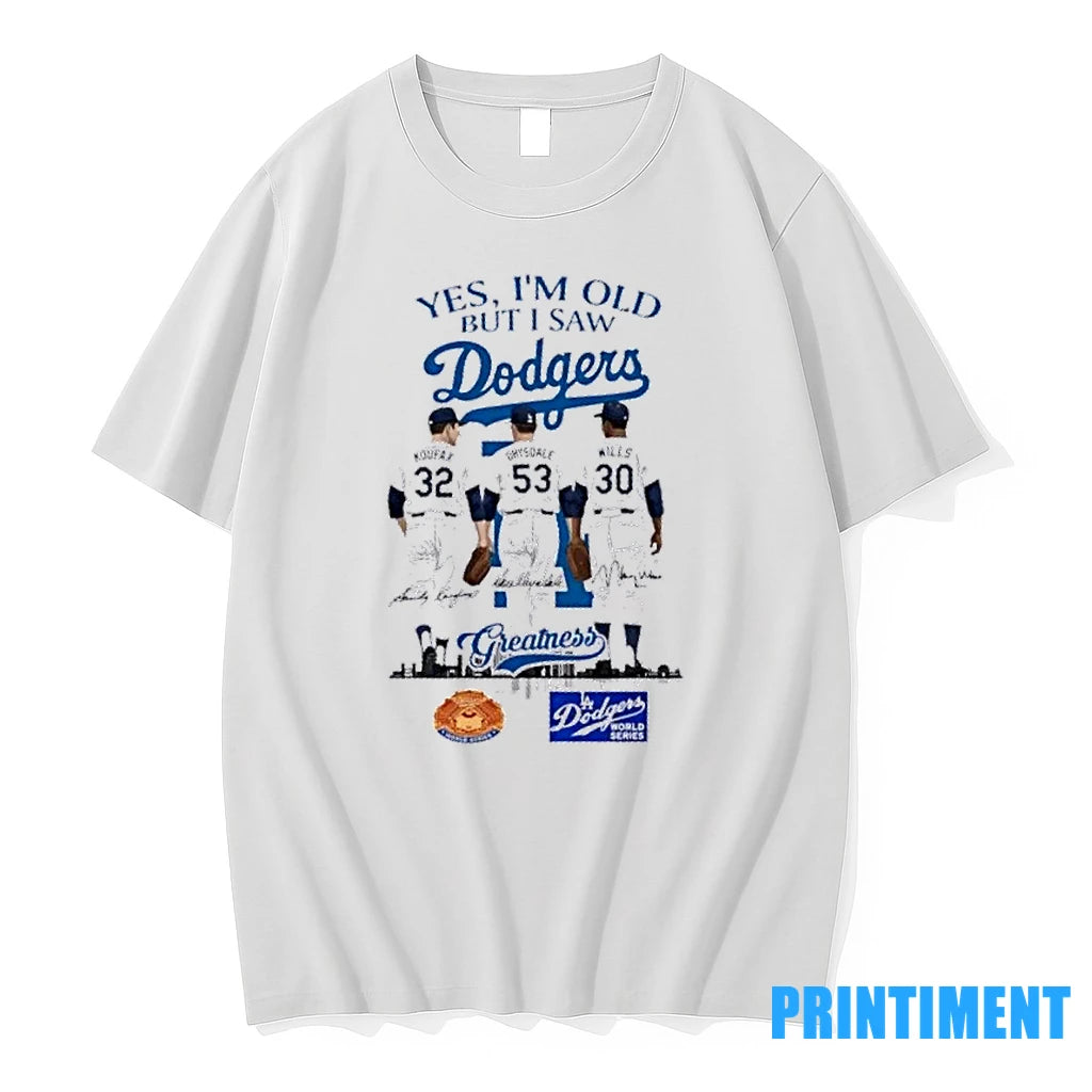 Los Angeles Dodgers Sandy Koufax Don Drysdale And Maury Wills Legends Skyline Tshirts Sweater