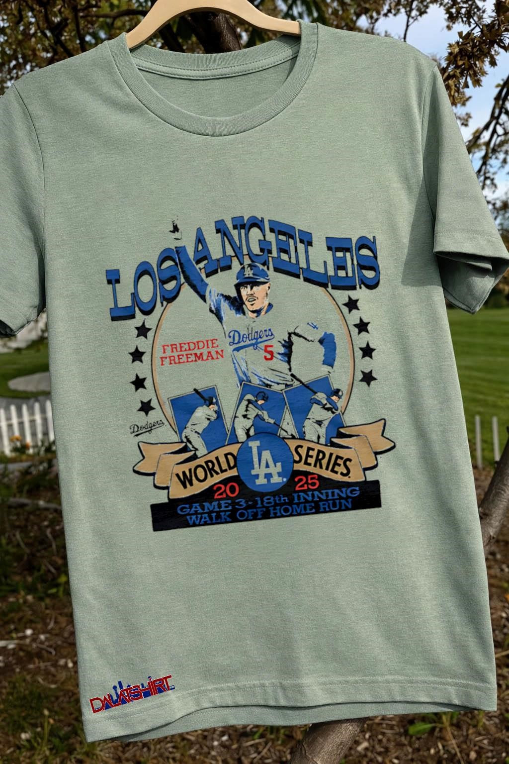 Los Angeles Freddie Freeman World Series 2025 Walk Off Home Run shirt
