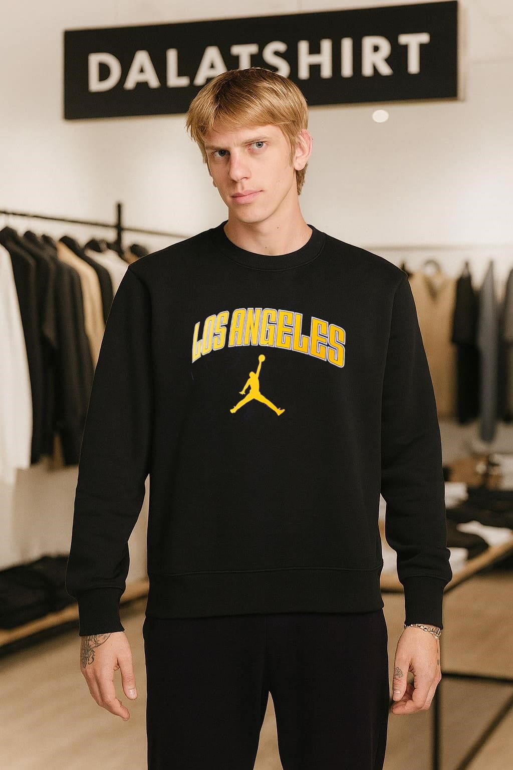 Los Angeles Jumpman basketball shirt