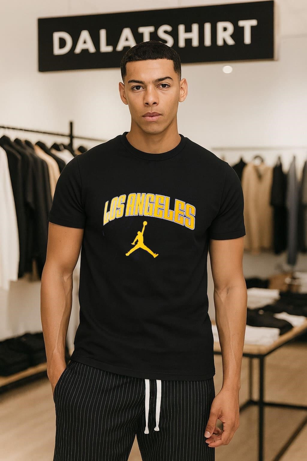 Los Angeles Jumpman basketball shirt