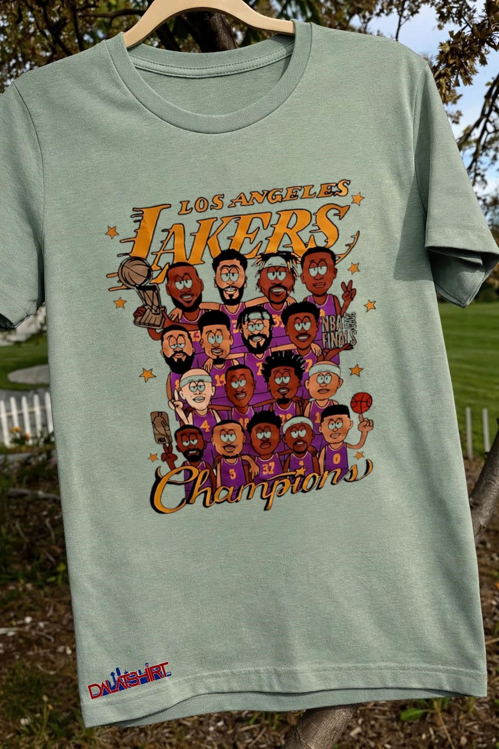 Los Angeles Lakers 2020 NBA Finals Champions shirt