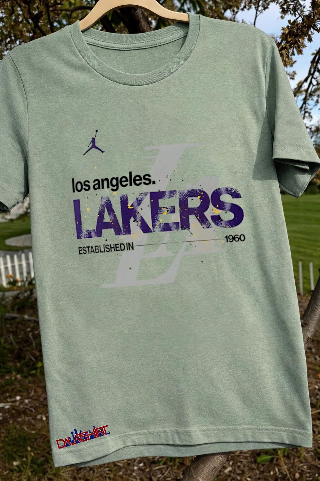 Los Angeles Lakers Jumpman Established In 1960 basketball shirt