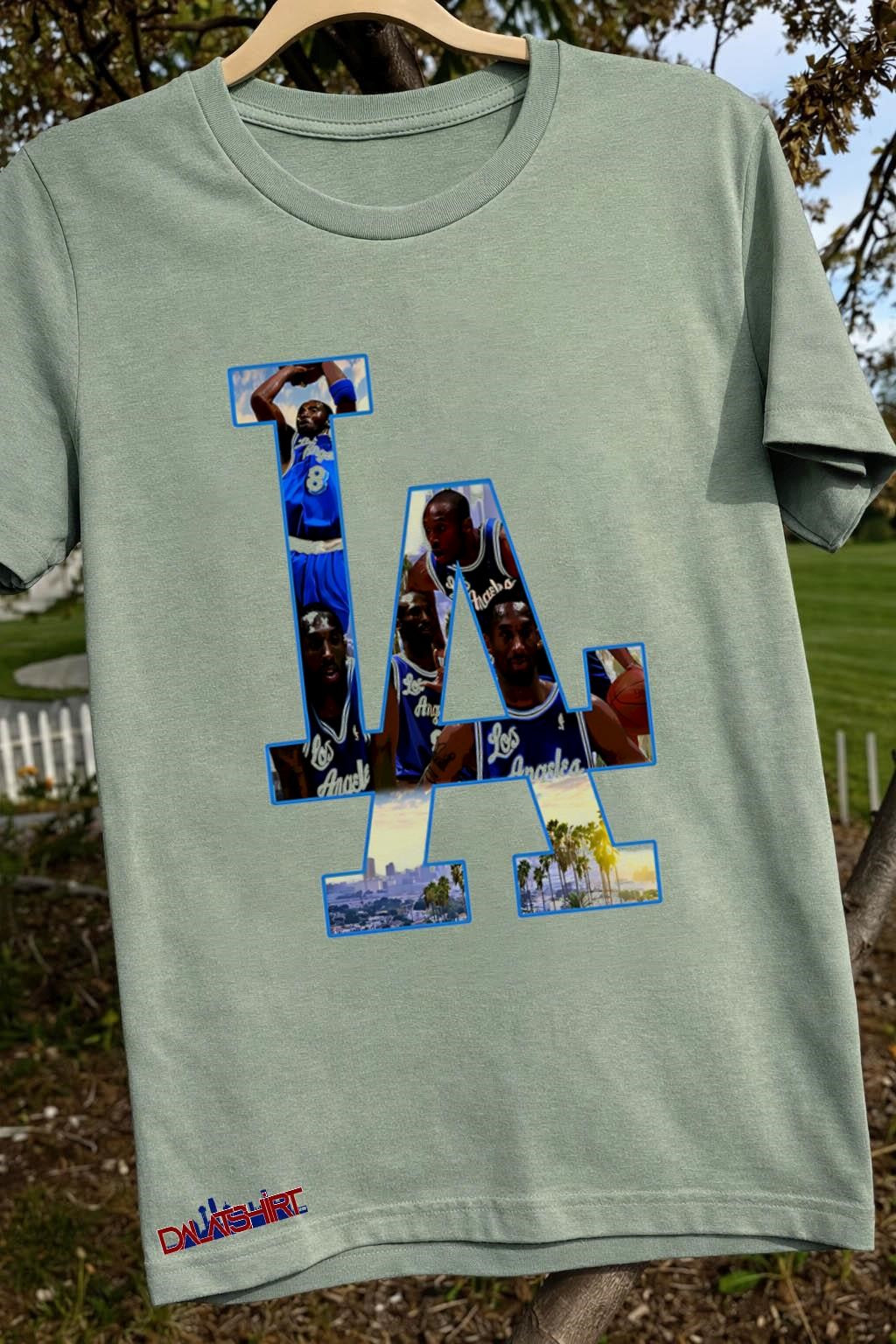 Los Angeles Lakers Kobe Bryant Blue Jersey LA shirt