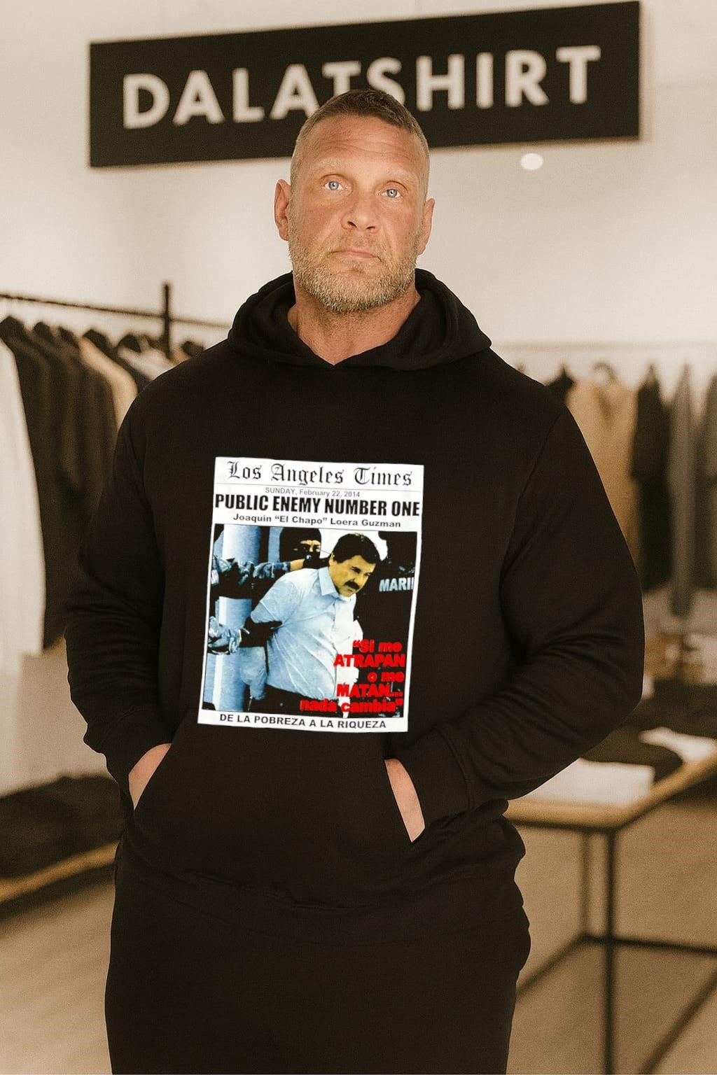Los Angeles Times Public Enemy Number One Joaquin El Chapo Guzman shirt