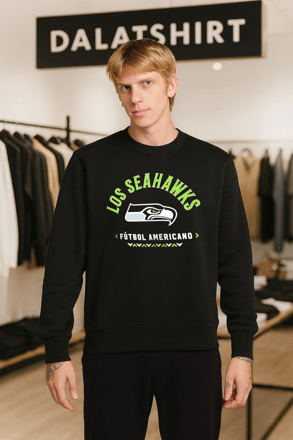 Los Seahawks Futbol Americano Logo shirt