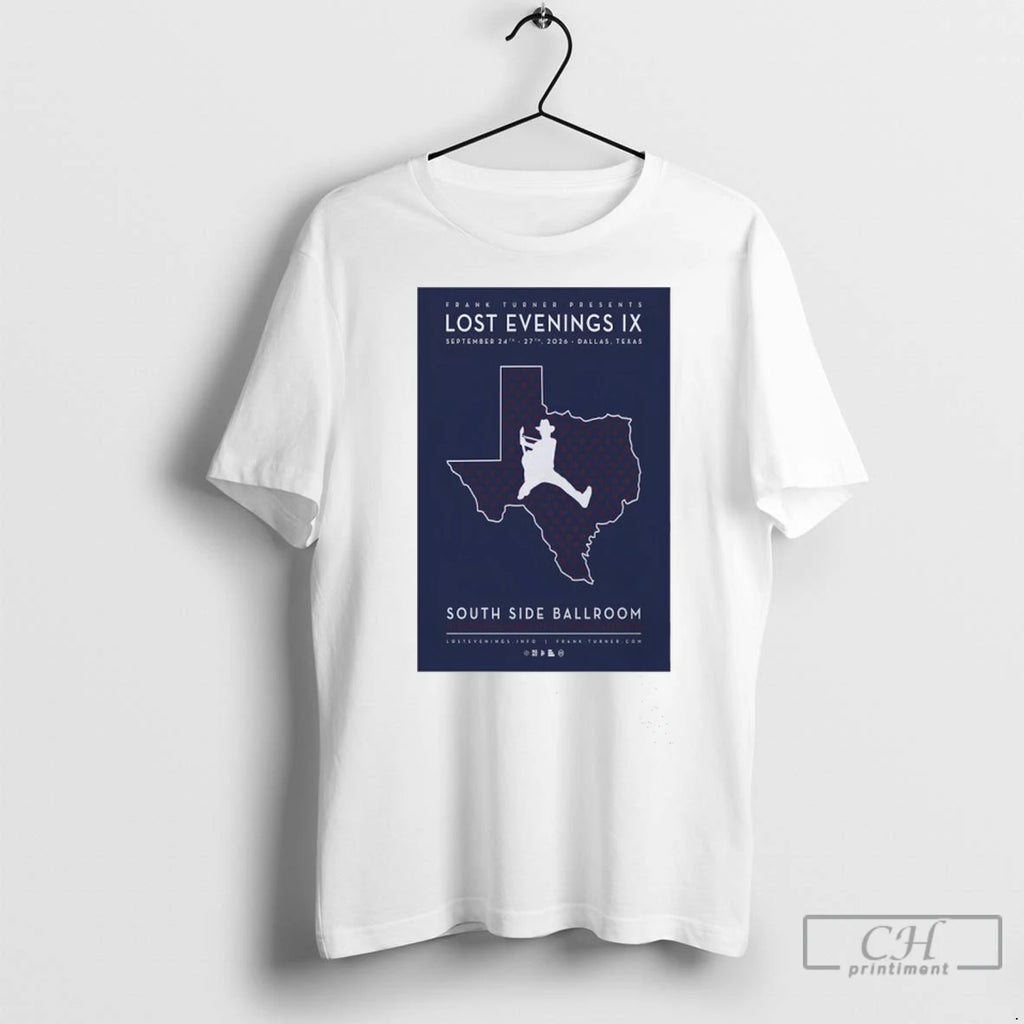 Lost Evenings Ix Fall Tour 2026 Dallas Tx South Side Ballroom T Shirts