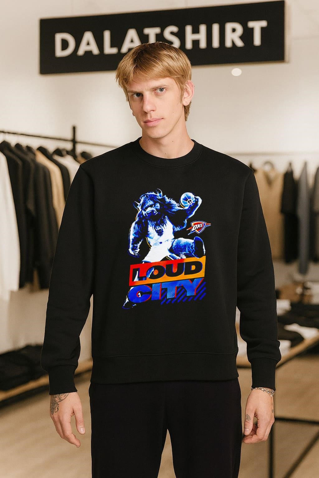 Loud City Rumble The Bison Mascot Oklahoma City Thunder shirt