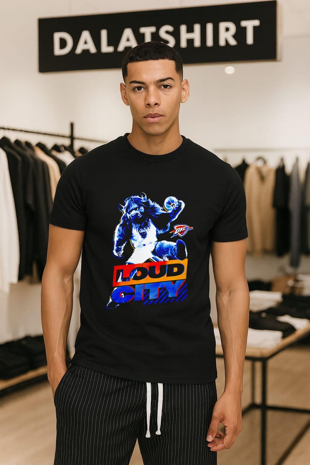 Loud City Rumble The Bison Mascot Oklahoma City Thunder shirt