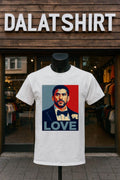 Love Bad Bunny Portrait Shepard Fairey Style Hope Poster Art shirt