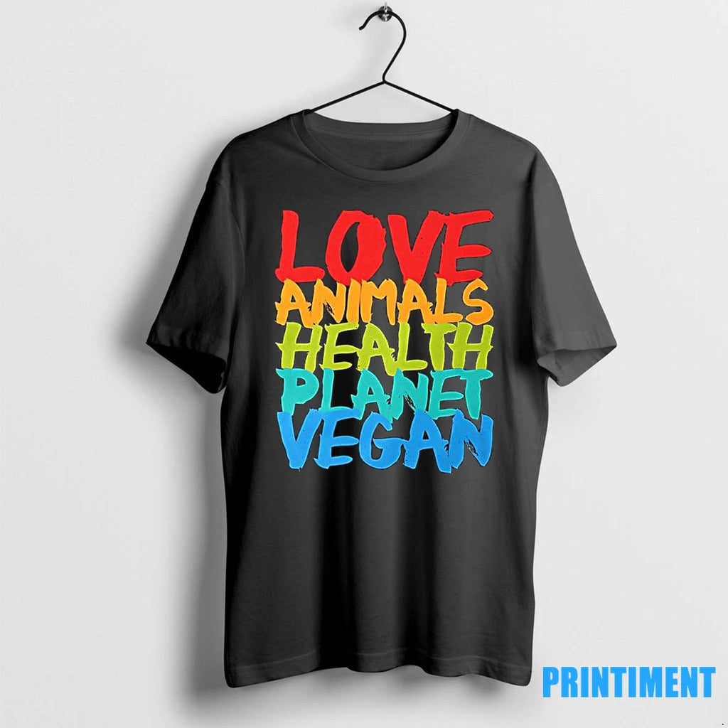 Love Animals Health Planet Vegan Tshirts Sweater