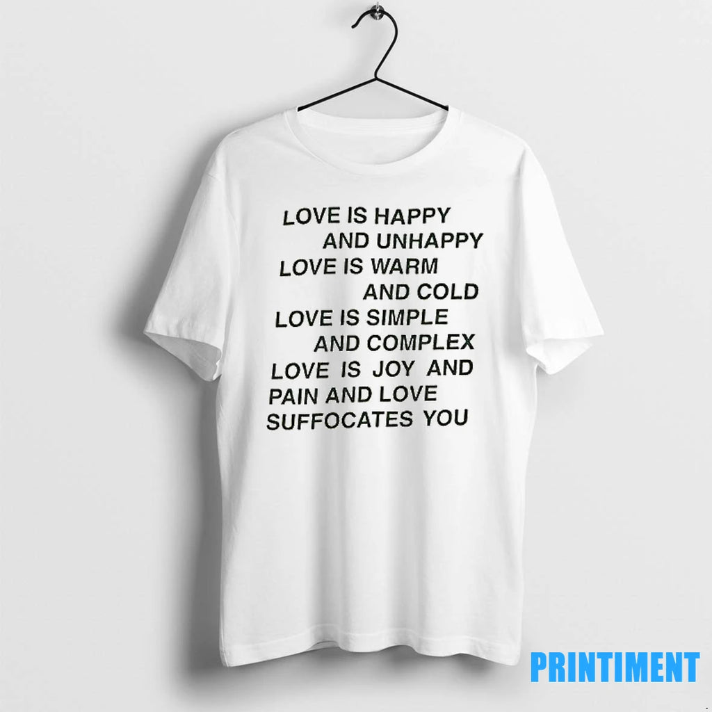 Love Is Happy And Unhappy Love Is Warm And Cold Love Is Warm And Cold