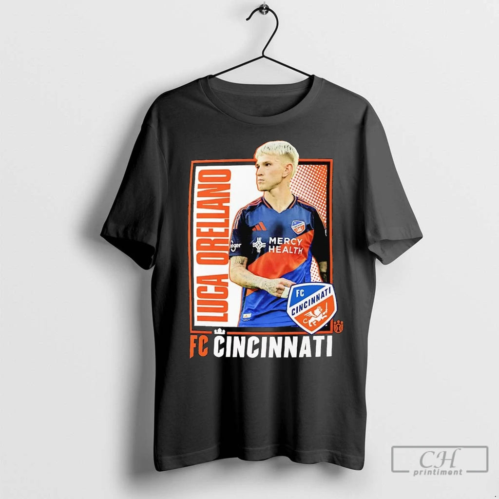 Luca Orellano Fc Cincinnati Portrait T Shirts