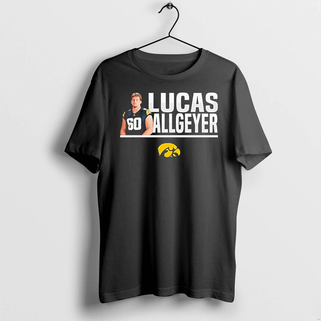 Lucas Allgeyer Iowa Hawkeyes Illustrated Tshirts Sweater