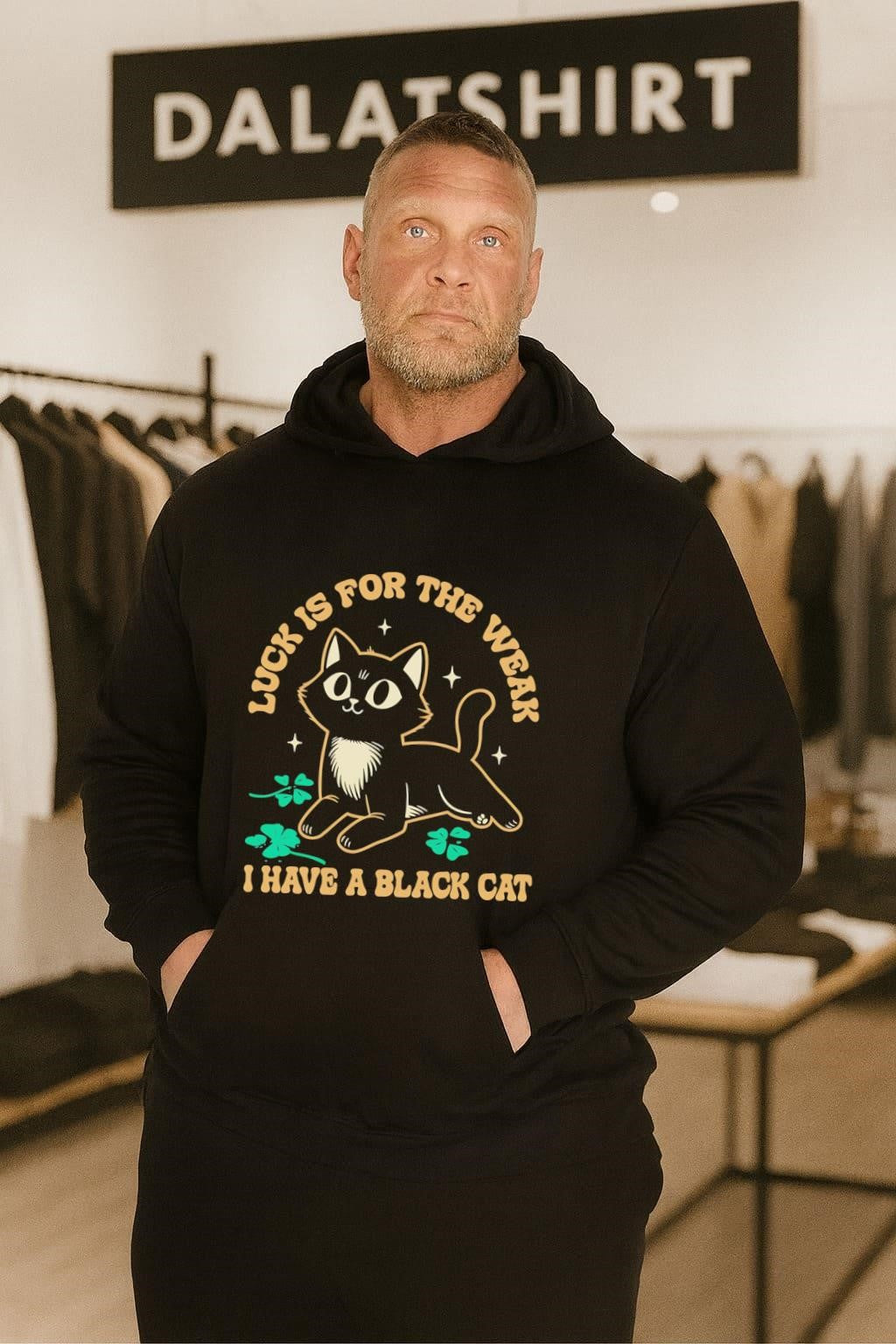 Luck Is For The Weak I Have A Black Cat shirt
