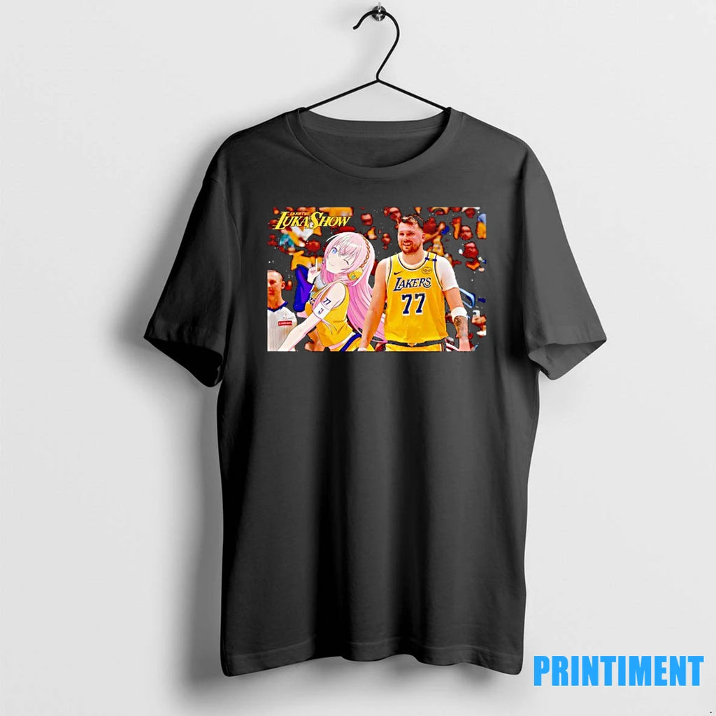 Luka Doncic Los Angeles Lakers X Anime Photo Tshirts Sweater