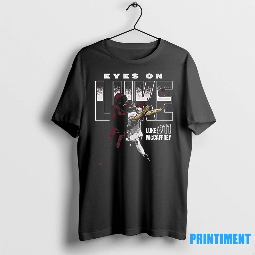 Luke Mccaffrey Washington Eyes On Luke Tshirts Sweater