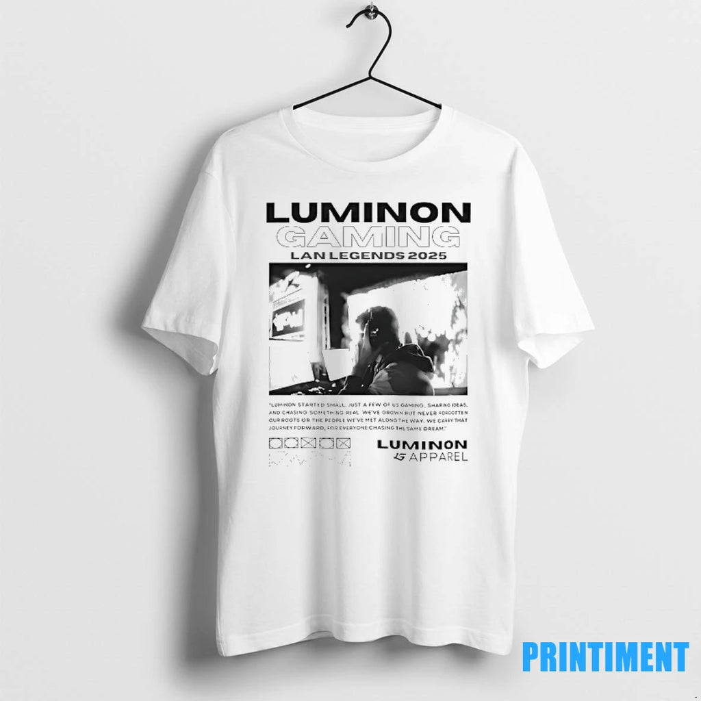 Luminon Gaming Lan Legends 2025 Tshirts Sweater