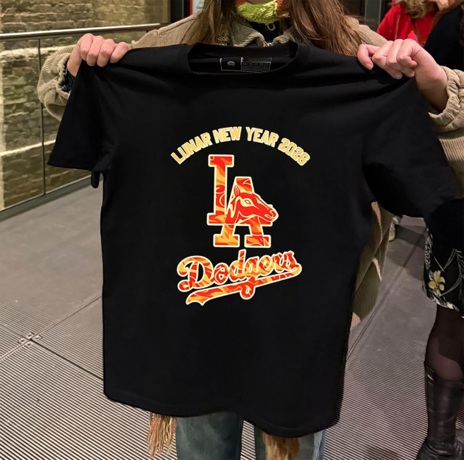 Lunar New Year 2026 LA Dodgers Horse shirt