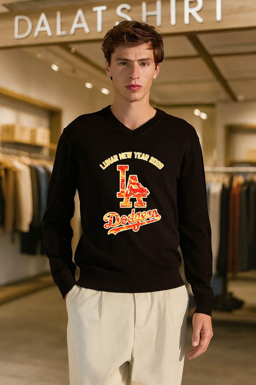Lunar New Year 2026 LA Dodgers Horse shirt